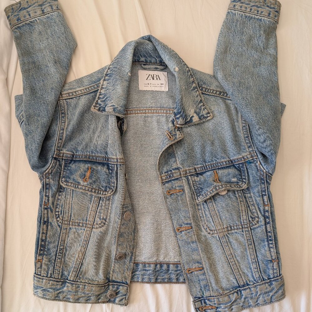 Zara kids denim jacket